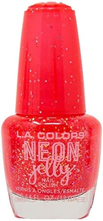 Неоновите Jelly лак за нокти L. A. Colors (Tropical punch)
