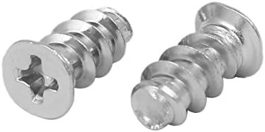 Aexit M5x10mm 304 Пирони, Болтове и Крепежни елементи на Корпуса от Неръждаема Стомана Винт на Вентилатора Сребристи