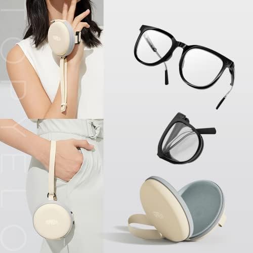 Стилни Очила за четене TopVelo за Жени И Мъже, Сгъваеми Очила с защита от синя светлина и Калъф, са на Разположение Различни