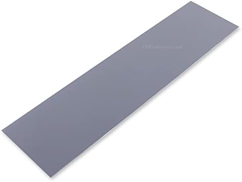 EZSMITH G10 - Материал за облицовка на дръжката на ножа - (3 x 12 x 0,060 инча) - студен сив