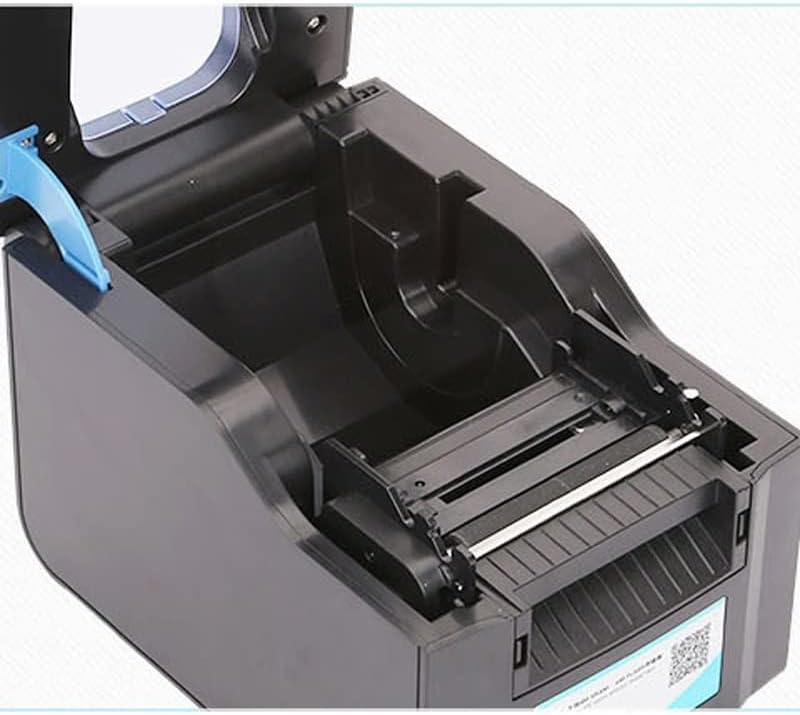 XWWDP Bluetooth 80 ММ Термален 3-инчов принтер за получаване на разписка за получаване на етикети Мобилен Преносим принтер за получаване на пряк баркод (Цвят: черен размер: 2
