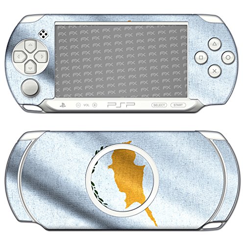 Sony PSP-E1000/E1004 Дизайн на Корицата знаме на Кипър Стикер-стикер за PSP-E1000/E1004