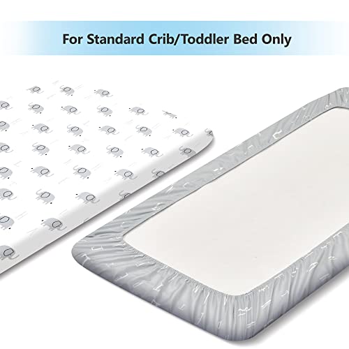 Комплект спално бельо за легло TILLYOU, 2 опаковки - Супер Меки Кърпи за малки деца, за стандартни легла и детски матраци,
