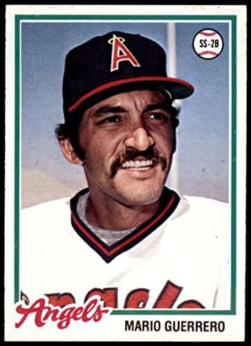 1978 Topps 339 Марио Гереро Ангелите Лос Анджелис (Бейзболна картичка) NM+ Ангели