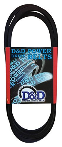 D&D PowerDrive 51616000 Заменяеми колана Koehring, D, 1-Лентов, Дължина 106 сантиметра, Гума