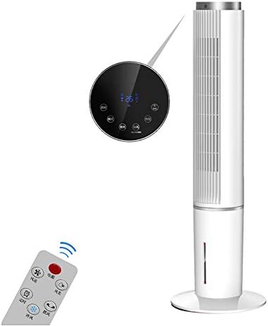 Вентилатор за Климатик с докосване на екрана ZPEE 3 Степени, Сигурен Вентилатор Без Остриета, Супер Тих Кула Вентилатор