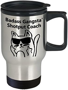 Готина Кафе Пътна Чаша Gangsta' Shotput Coach Coffee