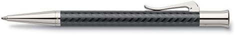 Химикалка писалка GRAF von Faber-Castell гильошированная - Шеврон черен