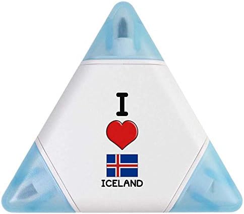 Компактен многофункционален инструмент Azeeda 'I Love Iceland', направен със собствените си ръце (TI00022475)