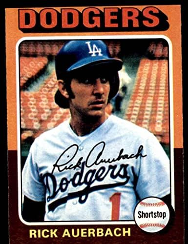 1975 Topps # 588 Рик Ауэрбах Лос Анджелис Доджърс (Бейзбол карта) VG Dodgers