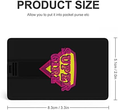Супер Момиче USB 2.0 Флаш Устройства, Памет във формата На Кредитна карта