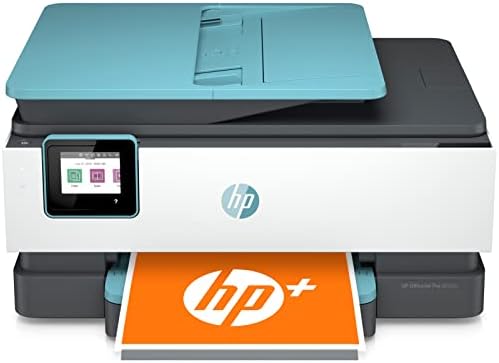 Универсален безжичен цветен мастилено-струен принтер HP OfficeJet Pro 8028e, печат Копия, Сканиране и изпращане на Факс за домашния офис, 20 стр./мин Автоматичен дуплекс, 2,7 Color