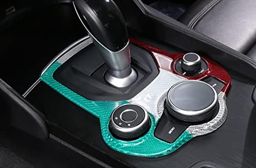 Eppar Нова Покриване на трансмисията, изработени от въглеродни влакна, която е Съвместима с Alfa Romeo Stelvio 2015-2019