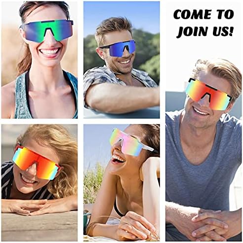 Спортни Слънчеви очила MALIDAK, Слънчеви Очила за каране със защита UV400 с Регулируема Покритие на Сб и носа