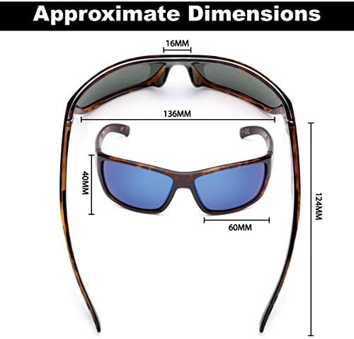 Поляризирани Слънчеви очила Летящи до fisherman Matecumbe с UV-блокатором AcuTint за Риболов и спорт на открито