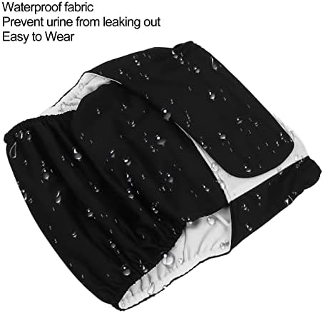 Текстилен Пелена за възрастни Хора, Просто-Мек Дишащ Пътен Преносим Регулируема Моющийся на Пелените за многократна употреба