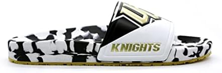 Hype Co Университета на Централна Флорида UCF Golden Knights Slydr Спортна Пълзяща light gold кожени сандал
