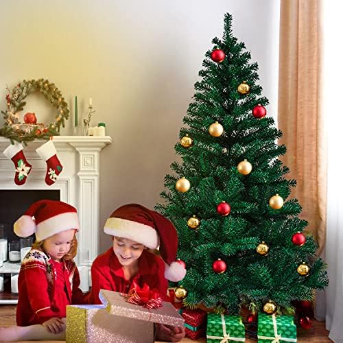 Коледна елха Коледна бор, 5 метра Изкуствена Празнична Коледна елха Премиум-клас от смърч Е идеална за декорация на празниците