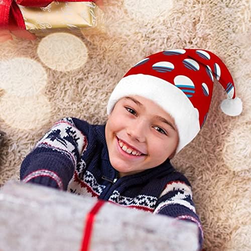 Народен флаг Милуоки Коледна шапка на дядо коледа за red коледа шапки Празнични сувенири, аксесоари за новогодишните