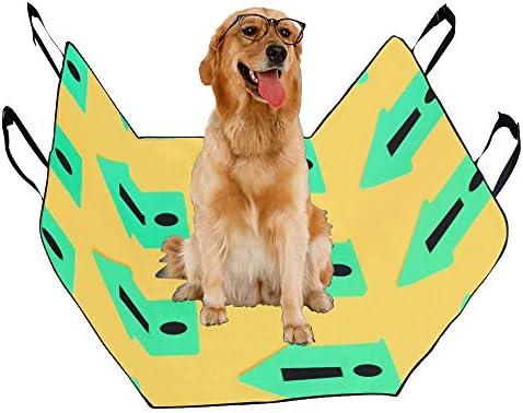 ENEVOTX Калъф За седалка кучета Потребителски Удивителен Дизайн Стил Креативна Печат Калъфи за автомобилни седалки за