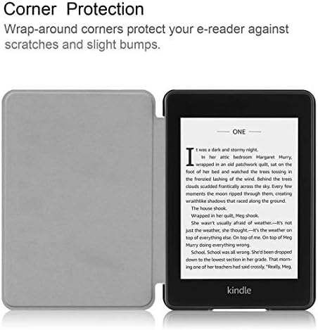 INSOLKIDON е Съвместим с калъф за Kindle Paperwhite 10-то поколение 2018 година на издаване, чехлами Kindle Paperwhite от изкуствена кожа за изцяло нов ултра-тънък корпус Kindle Paperwhite 4 (3)