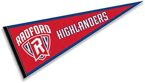 Знамена колеж и банери на компанията Radford Хайлендерс Щит Вимпел