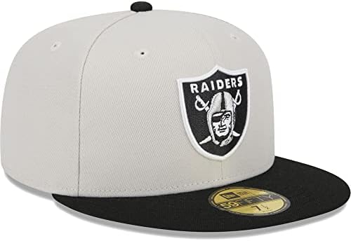 Мъжка Шапка New Era Каки/Черен Las Vegas Raiders Super Bowl Champions С нашивкой 59FIFTY Приталенная Шапка