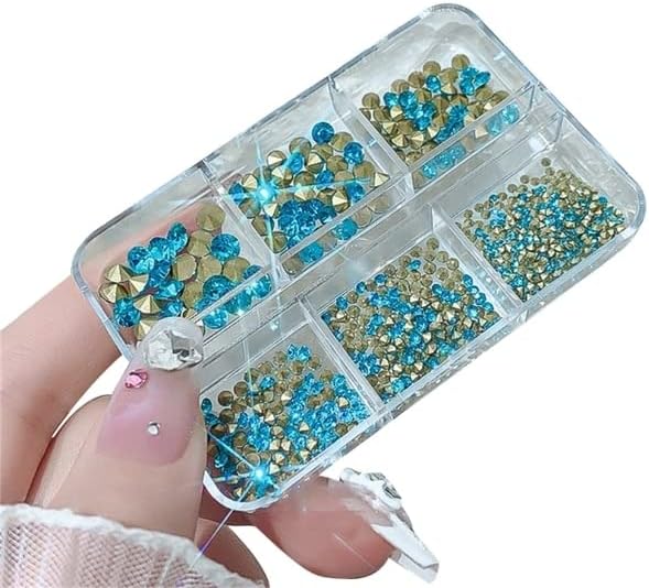 Кристали за дизайн на ноктите, Кристали, Скъпоценни камъни за дизайн на ноктите, Диаманти diy-Аксесоари за дизайн на