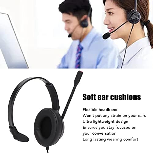 Телефонна Слушалка, Бизнес-намаляване на шума Слушалки HD Разговор Удобен Професионалист за застраховка за Обслужване