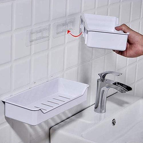 Срок на съхранение ZUQIEE Полк за Баня полици За Баня Козметична Количка За Съхранение на Рамката на седалката на тоалетната чиния Водоустойчив влагоустойчив, отгова
