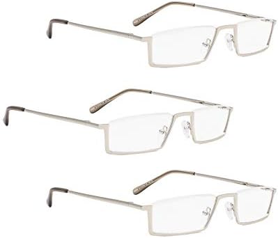 LUR 3 опаковки очила за четене в полукръгла рамка + 7 опаковки очила за четене без рамки (общо 10 двойки ридеров + 2,00)