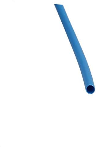 X-DREE Дължина 20 М, вътрешен диаметър 1 мм, свиване тръба с полиолефиновой изолация, тел син цвят (дължина 20 М, диаметър