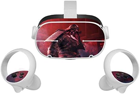 The Warrior Азия видео игра Oculus Quest 2 на Кожата VR 2 Кожи Слушалки и Контролери Стикер, Защитен Стикер Аксесоари