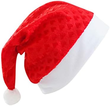 Модерна коледна шапка, шапка на Дядо Коледа, коледна празнична шапка за възрастни, удобна шапка унисекс, широка шапка