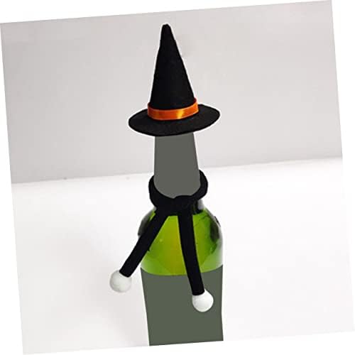 TOYANDONA, 3 бр., мини-шапка на вещица, костюм на вещица за жени, шапки за парти в стила на Адорно, Меса Де Хелоуин, капачка за бутилка вино на Хелоуин, капачка за бутилка ви?