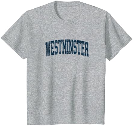 Реколта Спортна Тениска Westminster Colorado CO с тъмно синьо дизайн