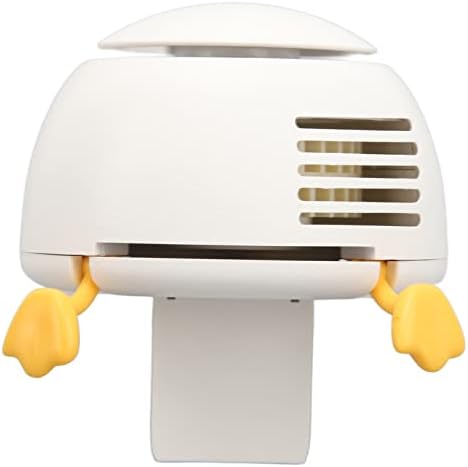 Мини-Ръчно Фен CUIFATI, Преносим Охлаждащ Вентилатор във формата на патица, която се презарежда чрез USB с регулируема скорост от 3, Отличен подарък за лятото