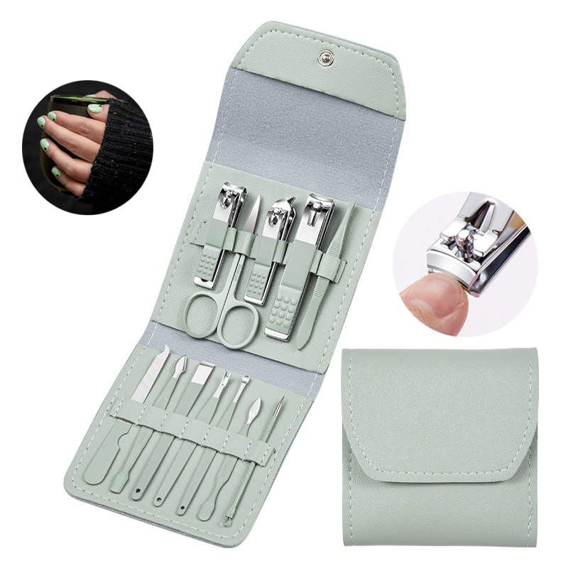 ZZZRCGS ноктите педикюрный комплект за жени, комплект за нокти, набор от инструменти за маникюр, продукти за нокти, кожички