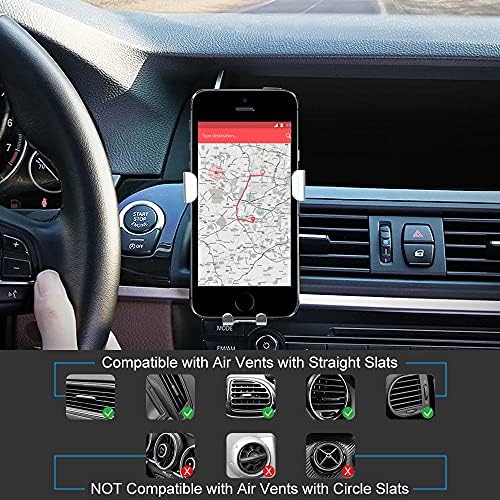 Малина Фанг Автомобилен Интериор Телефон Определяне на отдушник Клип на Притежателя на Мобилен Телефон, Регулируема, за да Смартфон