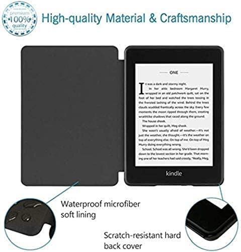 JNSHZM Магнитен Интелигентен устойчив на удари калъф Kindle за Нов 2021 Kindle Paperwhite 5 11Th Генерал 6,8-Инчов Корица за рисуване, Qwe8