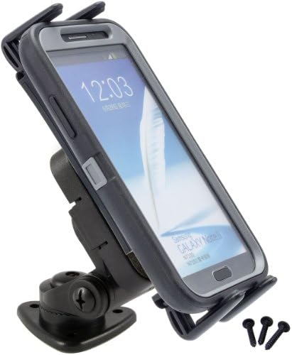 Лигав Кола за телефон или таблет Среден размер Arkon за Samsung Galaxy S9 S10 S8 Note 9 8, Продажби на Дребно, Черен