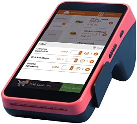 n/a пос Терминал с Ръчно pos PDA с Вграден скенер и Термопринтер NFC Android Машина За Бърз Печат Сметки Супермаркет