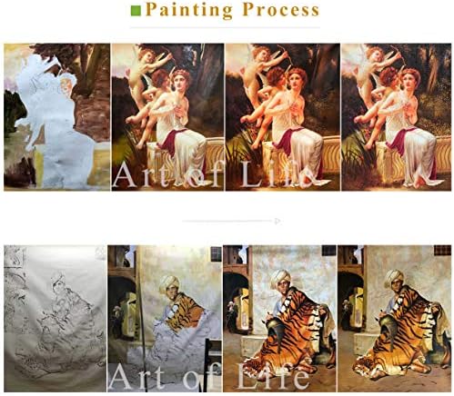$ 80-$ 1500 Ръчно рисувани учители, Художествени академии - 27 Известните картини на Буш - Пейзаж Близо до Бове Началото