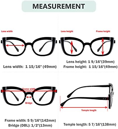 Eyekepper 5-pack Очила за четене с Кошачьим Око за Жени Сладък Reader