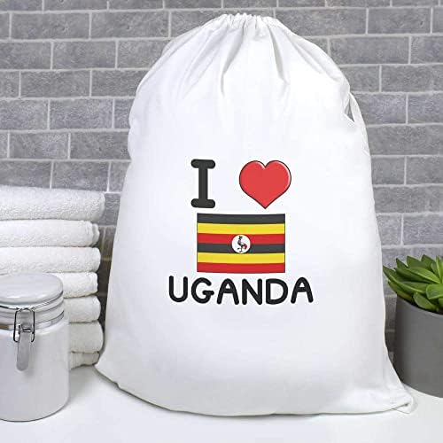 Чанта за дрехи /измиване /за Съхранение на Azeeda I Love Uganda (LB00021894)