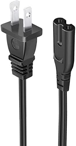 10-подножието на захранващия кабел за променлив ток, който е съвместим с Xbox Series S / Xbox Series X, за подмяна на кабела за захранване на 6 фута