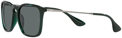 Квадратни слънчеви очила Ray-Ban RB4187f Крис Low Bridge Fit