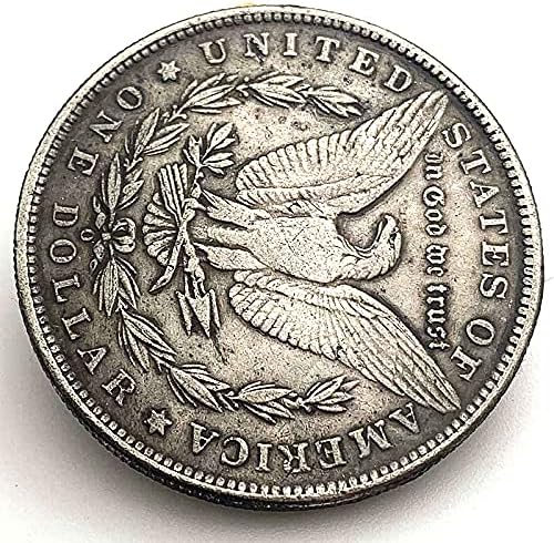 1887 Скитащи Монети На Месингови Стари Сребърни Медали Детска Магия Медни Сребърни Монети Възпоменателни Монети