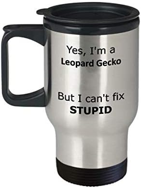 Да, аз Леопардовый Гущер, Но не Мога да Оздравее Абсурдна Пътна чаша - Забавен подарък под формата на Леопардового Гекон