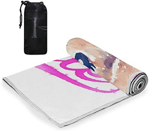 Плажна Кърпа от микрофибър за кучета voovc Splash Style - Леки, бързо съхнещи, Лесно Упаковываемые Кърпи за фитнес зала, басейн, лагери, пътувания, Йога